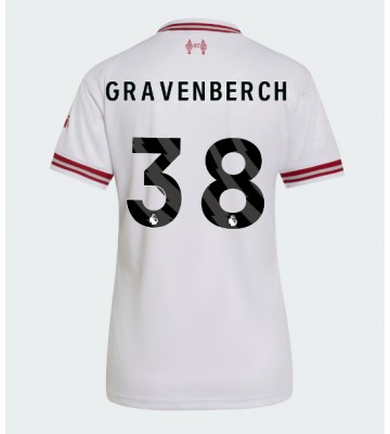 Liverpool Ryan Gravenberch #38 Udebanetrøje Dame 2026-27 Kortærmet